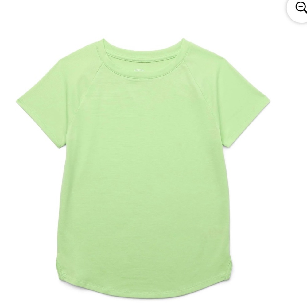 Athletic Works Light Green Short Sleeve Tee